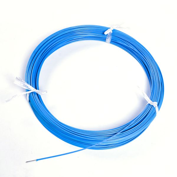 Non-Alloy 3/16 Diameter Blue Color PVC Coated Galvanized Steel Wire Rope Cable For Good Performance In Marine Applications