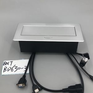 for office furniture table with vga connector desk pop up power outlet