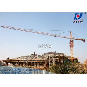 Small 4t QTZ63(5011)Top Slewing Crane Tower Square Steel Sections
