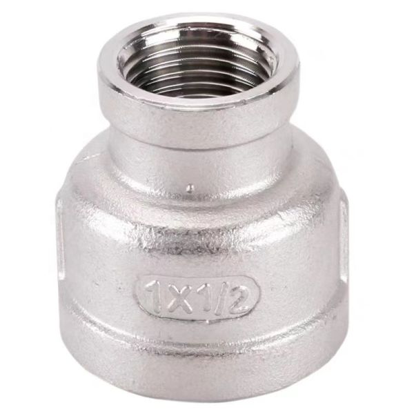 Quality Stainless Steel 304 NPT Female Threaded Cast Pipe Fitting with Hexagon/Round Head Code wholesale