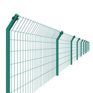 Straight Barrier Galvanized Metal Fence Anti Dazzle Metal Mesh Fence For Highway