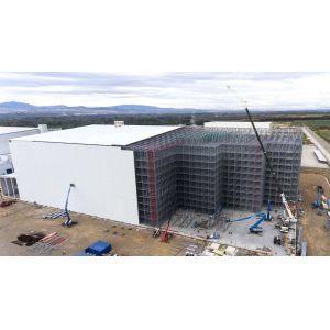 Cheap Automated Storage Retrieval High Rise Racking System Pallet Barn for sale