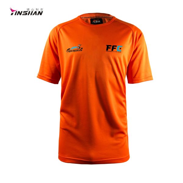 100% Polyester Sublimation T-Shirt Custom Logo for Breathable Bike Racing Sports Wear