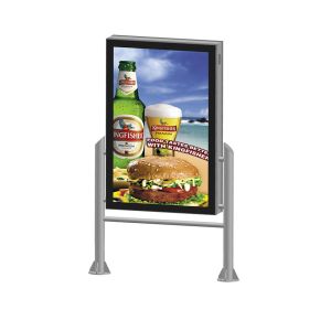 Vertical LED Lights 600mm IP65 Scrolling Light Box