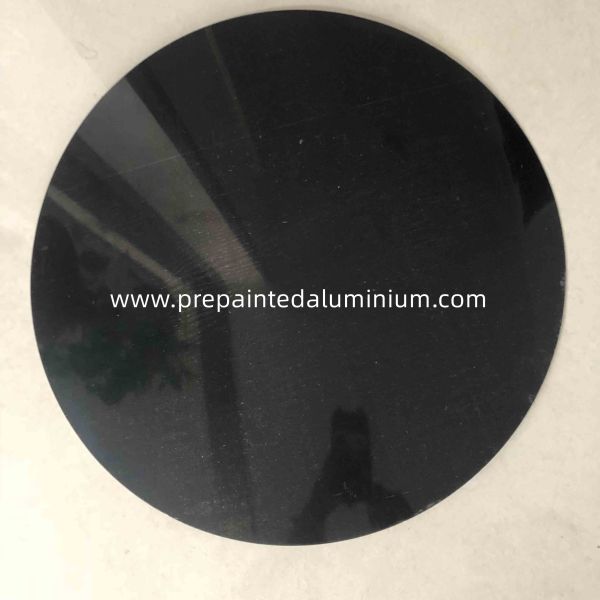 Quality Non Stick Natural Color Circle Aluminum Plate O-H112 Tempered wholesale