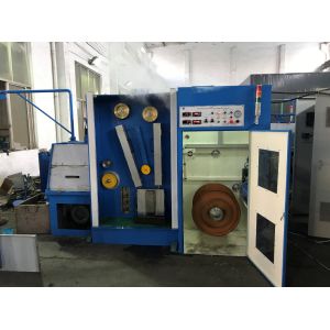 Cheap 22 DT Fine Copper Wire Drawing Machine With Annealer &amp; Large Spool , Small Wire Drawing Machine for sale