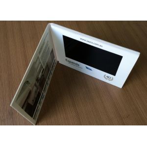 Creative Interactive Video Brochure 7'' screen Button control video graphic