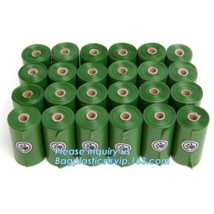 degradable pet waste poop bags dog cat clean up refill garbage bag, Capsule