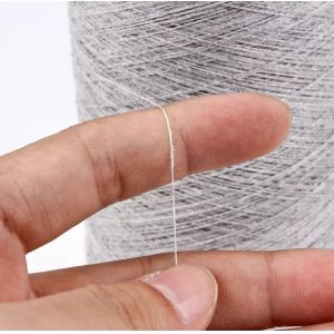 Colorful High Tenacity Polyester Socks Yarn Hydrate Moisture Absorbent Spun