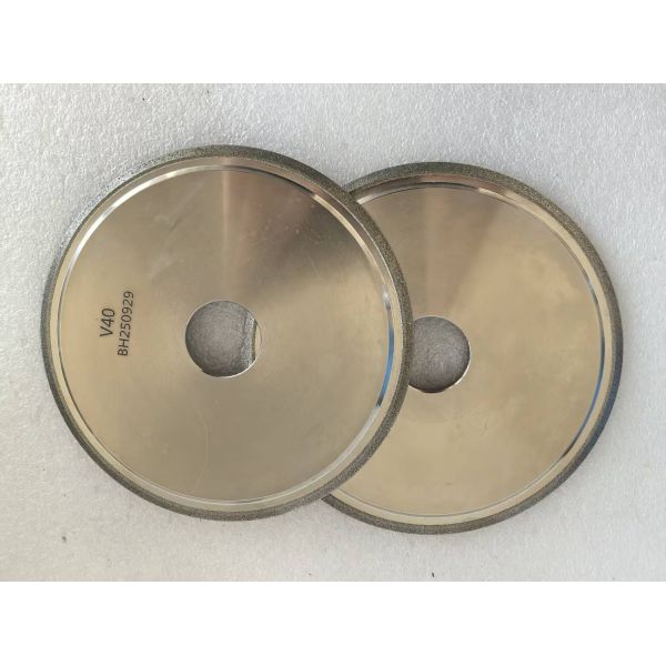Electro Diamond Wheels For Tungsten Carbide Cutting Wheel with the degrees of 20