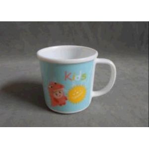 Customized Logo 150cc 160cc Animation Kids Melamine Mugs