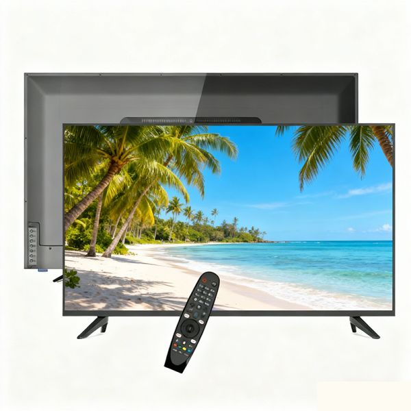 Quality Android TV Operating System Big Screen LED TV Featuring HD Mi LAN VGA USB AV RF Digital Audio Interface Ideal for Conference Rooms wholesale