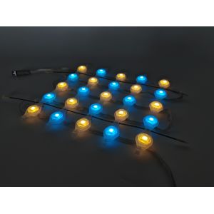 Waterproof IP67 RGB Led Pixel Screen Mesh Media Screen Led Video Wall For