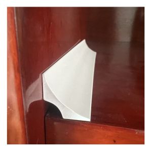Customizable White Color PVC Cove Former with Length Choices 15x15mm 20x20mm