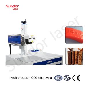 Benchtop Type Co2 Laser Printing Machine , Leather Laser Engraving Machine