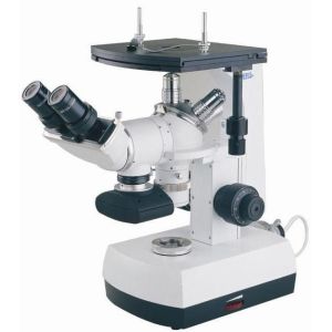 Cheap 50X - 1250X Magnifications Metallurgical Microscope 4 / 0.1 Achromatic Objective for sale