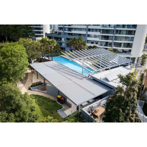 UV Protection Aluminum Frame Sunroom Wind Resistance Color Customized