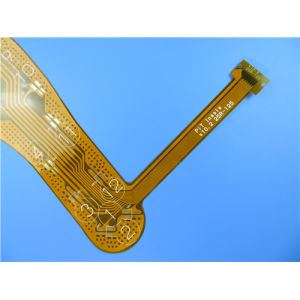 2-Layer Flexible Printed Circuit (FPC) Built on Polyimide for Sports Insole