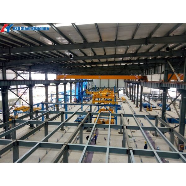 Turnkey Project Prefabricated Steel Structure Frame Indsutrial Plant Warehouse
