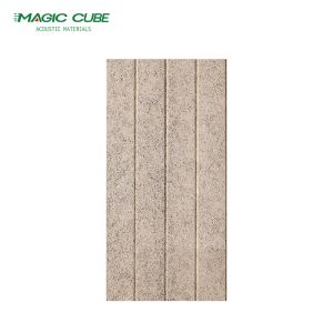 China 2440mm*1220mm Fire Retardant Wood Wool Acoustic Panel for Industrial Design Style on sale