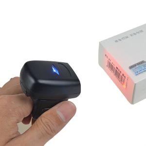 Cheap wearable wireless barcode reader 2d bluetooth barcode scanner finger mini bar code scanner for android tablet pc for sale