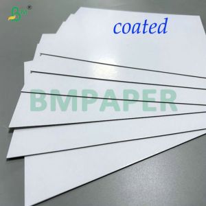 1.2mm 1.5mm 2 Side Coated White Laminated Cardboard For Cosmetic Packaging Boxes