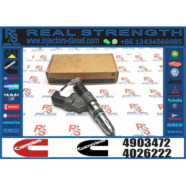 For QSM11 Engine 4903472 490 3472 Excavator Spare Parts Fuel Injector 4903472