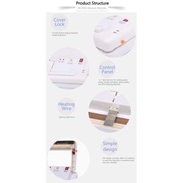 Multi Functional Small Vacuum Packing Machine for Coffee DUOQI Household Handheld Packer