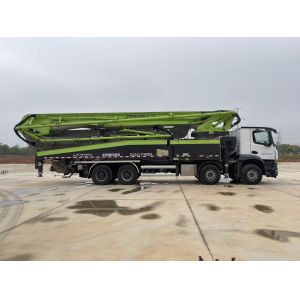2021 Zoomlion 63m Concrete Pump Truck with 5-Section Boom 180 m³/h Output and 11