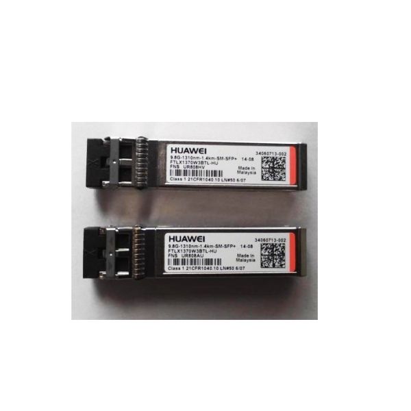Quality 9.8G 1310nm 1.4KM Huawei SFP+ Device Finisar FTLX1370W3BTL-HU 34060713-002 wholesale
