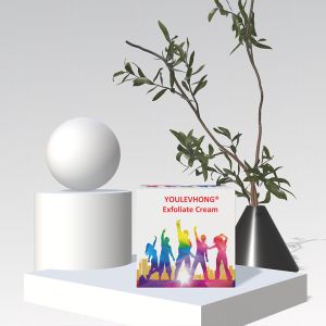 Natural Fine Grain Facial Exfoliator Cream Brightens and Smooths Skin Texture