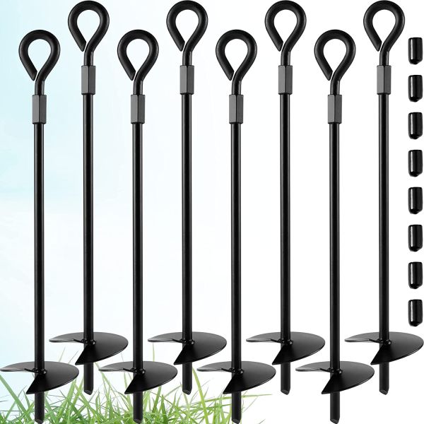 Custom OEM Earth Augers Anchor Spiral Ground Anchor for Agricultural Applications