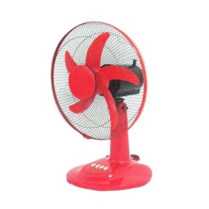 Energy Saving Solar Table Fan DC 12V With Adapter And Littium Battery