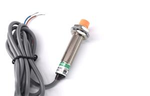 Cheap Normally Open NPN Proximity Switch , M12 Inductive Proximity Sensor 3 Wires for sale