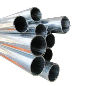 Cheap GI Hot Dip Galvanized Round Steel Pipe 0.3mm-12mm Hot Galvanized Steel Tube Construction for sale