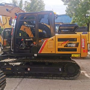 Made in China used Sany SY135C Pro excavator 13 ton with near year