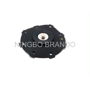 Black Pneumatic Pulse Solenoid Valve Diaphragm With 8 Mounting Hole Number