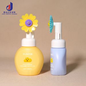 160ml Hand Wash Bottle Refillable Foaming Soap Dispenser Empty Custom Plastic