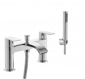 Cheap Chrome And Polished Brass Bath Faucets /  Shower Mixer Faucet For Bathroom for sale