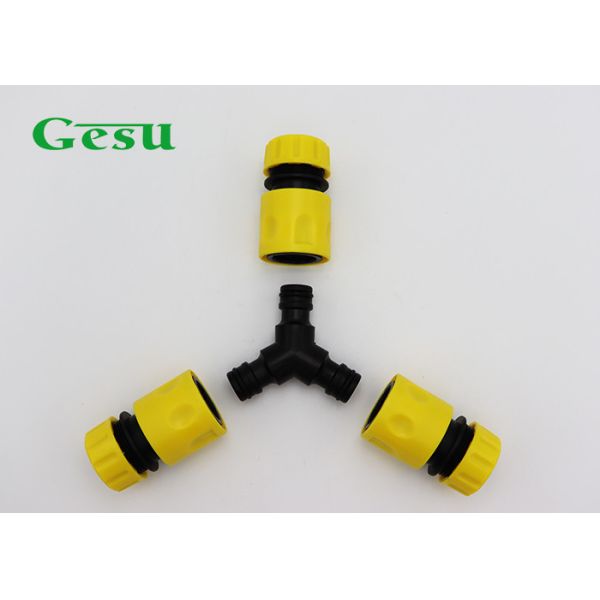 Non Toxic Garden Hose Connector Set , Durable Hose Pipe Tap Adapter