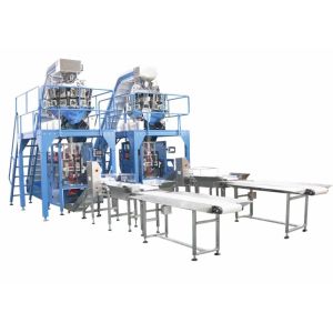 Carbon Steel Pipe Fittings Packing Machine Automatic Weighing 2000ml Volume