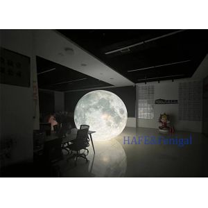 Fully Printed Moon 2m 3m White / RGB LED Decorative Atmosphere Balloon Light