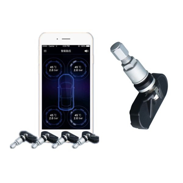 Auto / Trailer / Bike Internal Tire Pressure Monitoring System 30g For Prevent