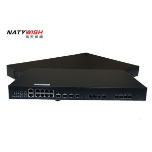 20km Ethernet Passive Optical Network OLT Single Fiber Supporting Dual Power