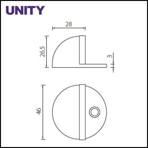 SS Door Fitting Hardware Fire Door Easy Installation Different Length Option
