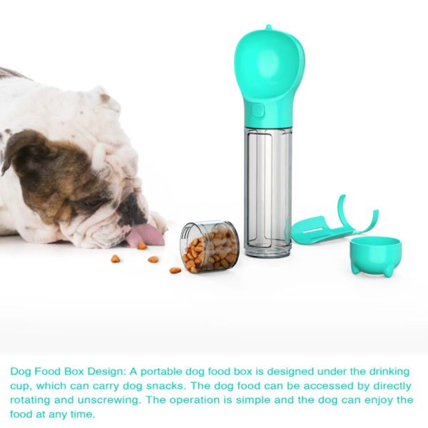 500ML Portable Dog Water Bottle Dispenser Puppy Portable Dog Drinker