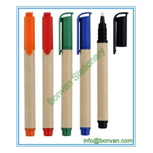 paper ball point pen, paper material ballpen for promotional use