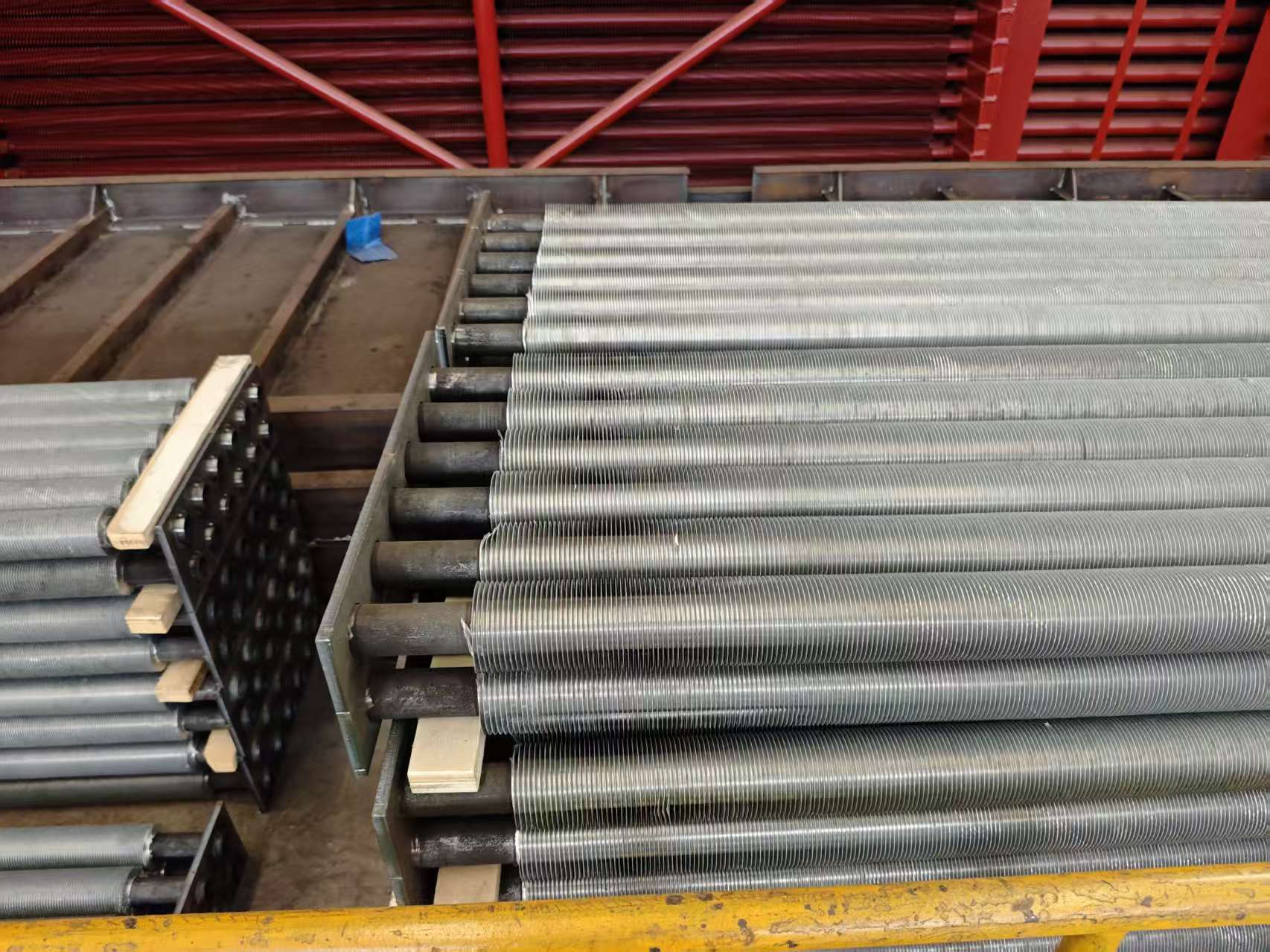 High Frequency Welding Spiral Fin Tube For Customized Heat Exchanger