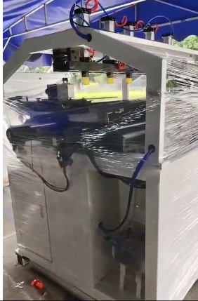 Quality Adjustable Production Speed Blue/White Radiator Making Machine With Pneumatic Control System And Indenter wholesale