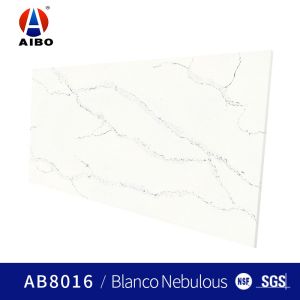 Home Decoration Design Non Porous 15 MM Calacatta Quartz Stone